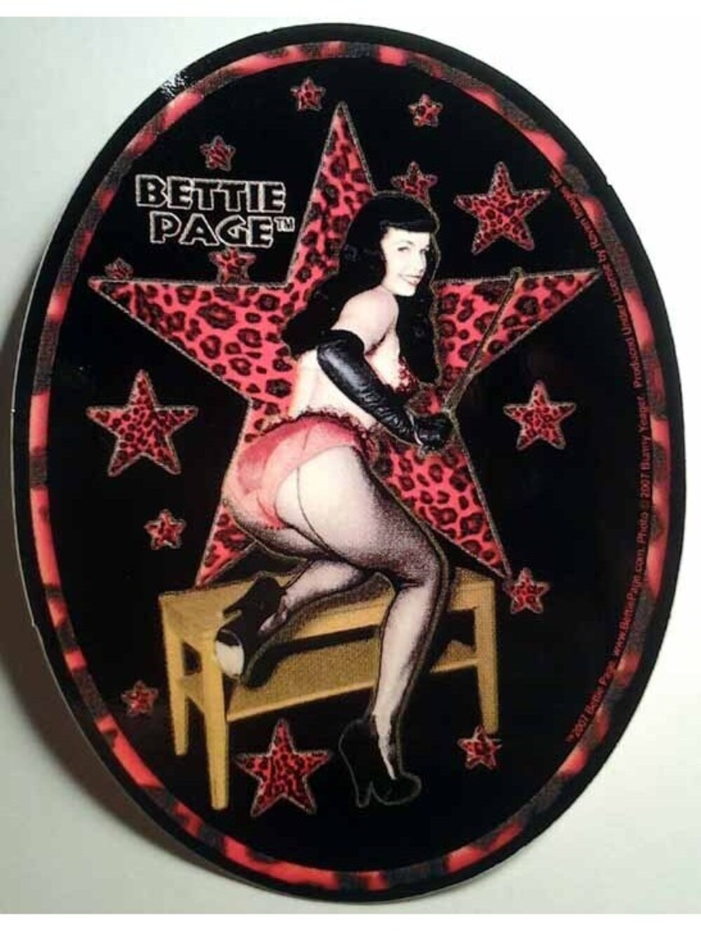 BETTIE PAGE VINYL DECAL STICKER VINTAGE PIN UP SEXY GIRL MODEL ROCKABILLY RETRO